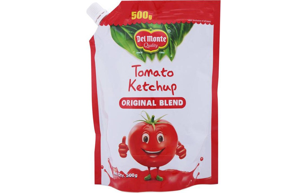 Del Monte Tomato Ketchup Orginal Blend   Pouch  500 grams